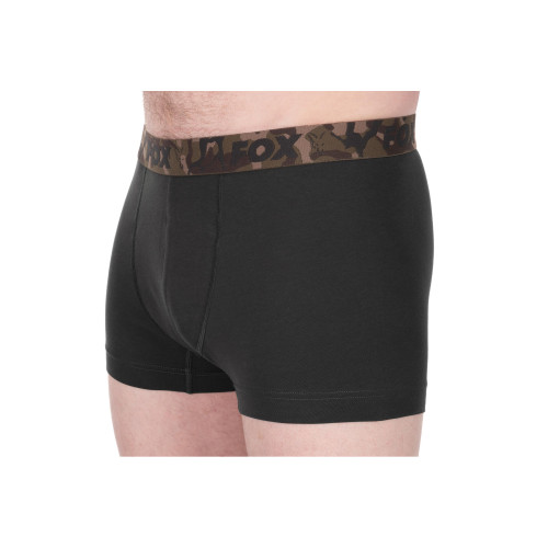 Fox Boxer Shorts 2pk Khaki / Black 2