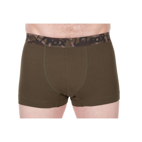 Fox Boxer Shorts 2pk Khaki / Black