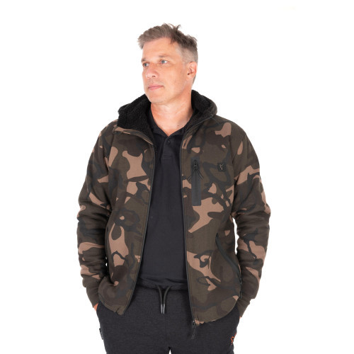 Sweat Fox Camo Full Zip Prem Sherpa 310 Hoodie
