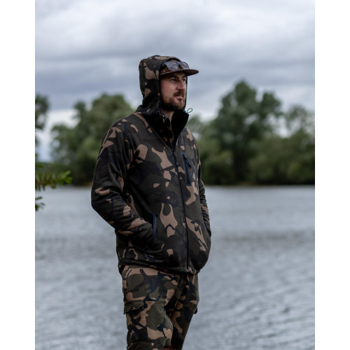 Sweat Fox Camo Full Zip Prem Sherpa 310 Hoodie