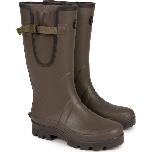 Bottes Fox Neoprene Lined Camo/Khaki Rubber Boot