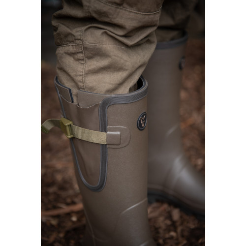 Bottes Fox Neoprene Lined Camo/Khaki Rubber Boot