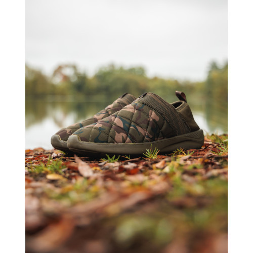 Chaussons Fox Camo/Khaki Slipperq