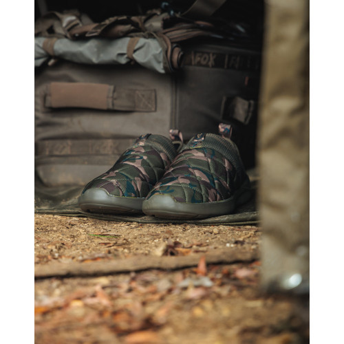 Chaussons Fox Camo/Khaki Slipperq