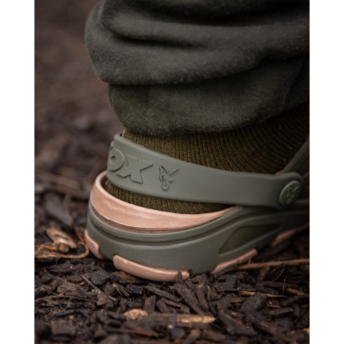 Fox Khaki Clogs
