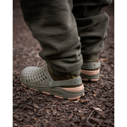 Fox Khaki Clogs