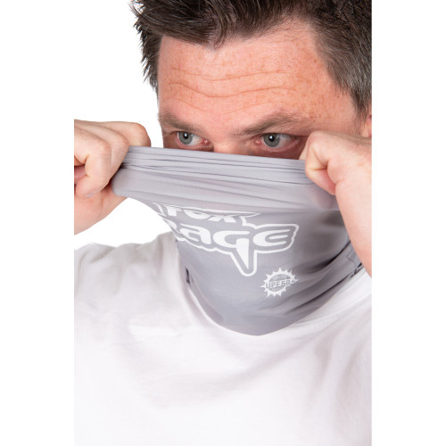 Cache-Cou Fox Rage Light Grey Snood 2