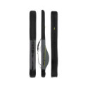 Fourreau rigide Matrix Aquos Ultra 2 Rod Sleeve pour deux cannes montées, coloris noir et bleu avec sangle de transport.