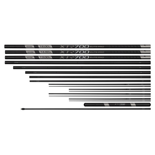 Pack canne au coup Matrix XTR700 Elite Pro 16.0m avec fourreau rigide Duralite et kits de compétition Pro Match.