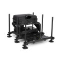 Station de pêche Matrix S25 Pro Black Edition avec nouveaux panneaux de cadre, pieds de 25mm et tiroir de rangement profond