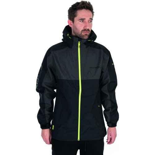 Veste imperméable Matrix Tri-Layer Jacket 30K avec capuche réglable, zips YKK étanches et mitaines néoprène