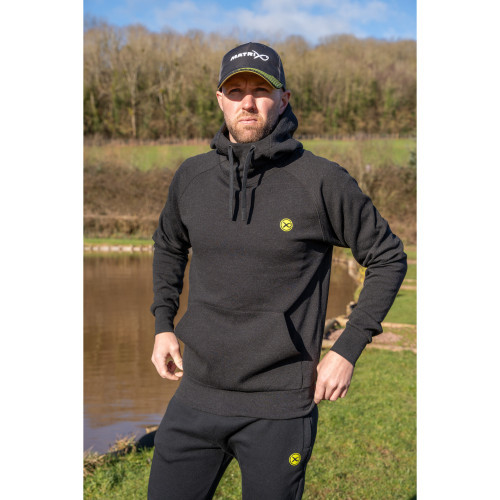 Sweat Matrix Black Marl Hoody