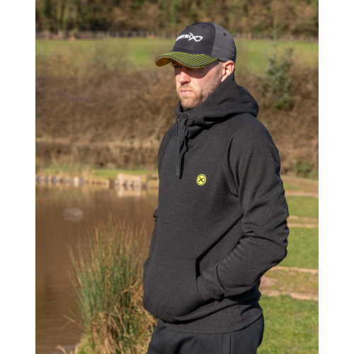 Sweat Matrix Black Marl Hoody