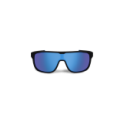 Lunettes de soleil polarisantes Preston Absolute Ascent avec verres à reflets bleus Ice Blue et monture noire en TR90.