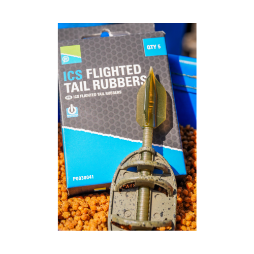 Preston Ics Flighted Tail Rubbers 2