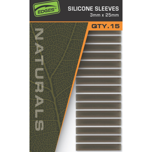 Manchons Fox Edges Silicone Sleeves 3mm x 25mm x 15