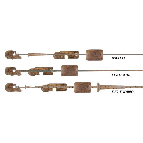 Clips Plombs Fox Edges Camo Heli-Clip 3pcs