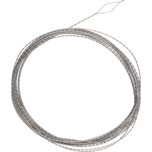 Passe-élastique Matrix Pole Threader de 2 mètres de long avec extrémité à chas diamant pour montage de canne au coup.