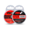 Tête De Ligne Spomb Tapered Braided Leaders Black 3pcs 50lb-20lb