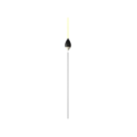 Flotteur Garbolino SP K61 forme boule en balsa, quille carbone et antenne en fibre haute visibilité pour la pêche de fond.