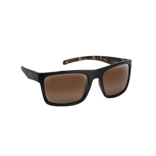 Lunettes Polarisantes Fox Avius -  Black/Camo - Brown Lense