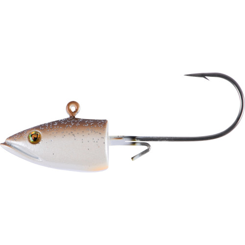 Têtes plombées réalistes Fox Rage Eel'head avec porte-leurre, disponibles en coloris Tiger, Natural et Green Pumpkin. 2