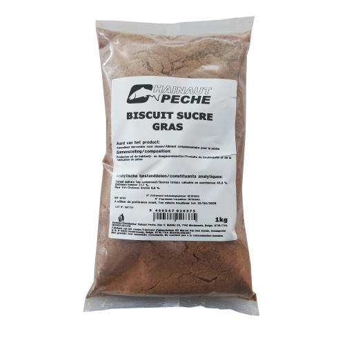 Farine Hainaut Pêche Biscuit Sucre Gras 1KG