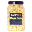 Bidon de 2 litres de maïs géant cuit PVA Friendly Dynamite Baits Carptec Particles Mega Corn.