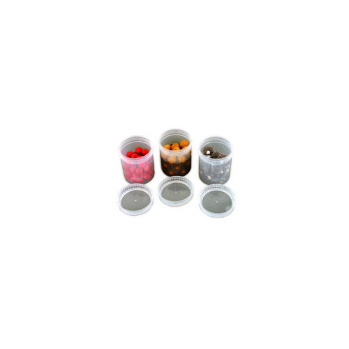 Pots De Trempage Fox Bait Tubs Full Size Clear x 6