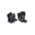 Clip Ligne Fox Black Label Adjustable Rod Clip - 2 pack