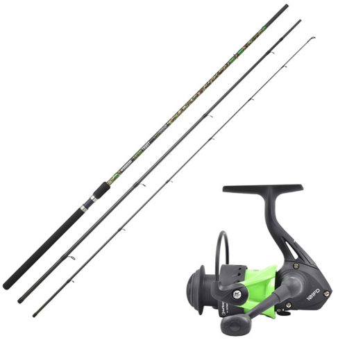 Ensemble Garbolino Canne Safari Trout Lake 3m60 +...