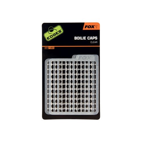 Stop Appât Fox Edges Boilie Caps Clear (120pc)