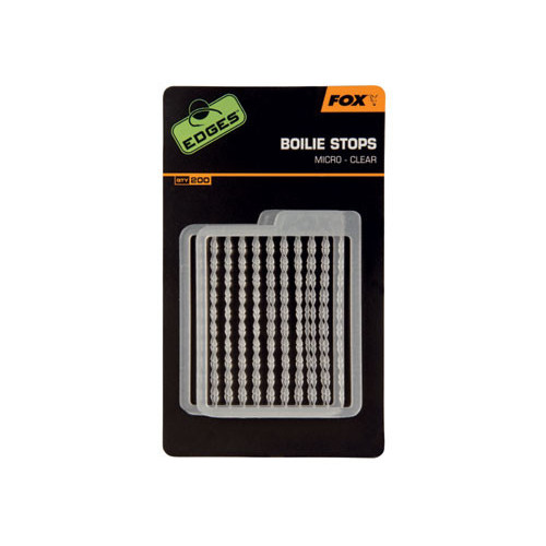 Stop Appât Fox Edges Boilie Stops Clear