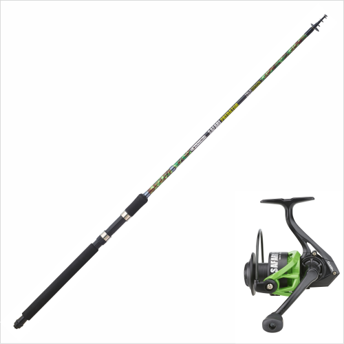 Ensemble Canne Garbolino Safari Predator Telespin - 2m40...
