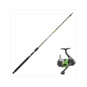 Ensemble Canne Garbolino Safari Predator Telespin - 2m40 - Télescopique En 6 Brins