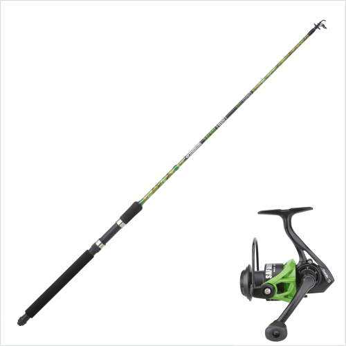 Ensemble Canne Garbolino Safari Trout Telespin - 1m50 -...