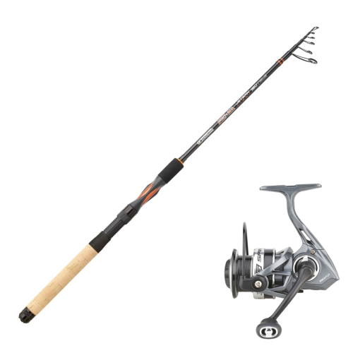 Ensemble Canne Garbolino Proxima Jetspin Tele Mh - 2m40 -...