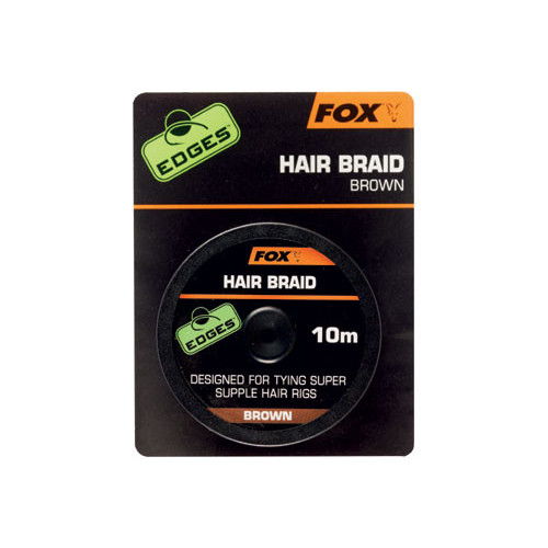 Edges Hair Braid x 10m brown