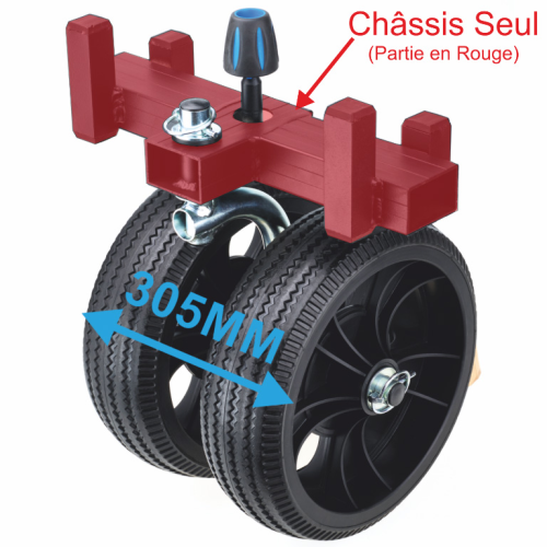 Chassis Garbolino Pour Kit Roue Avant Seul (sans :...