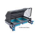 Desserte Garbolino Fixe Pour 2 Bacs Compactables Avec Tente