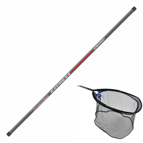 Ensemble Epuisette Garbolino Express Carp Put-Over Net...