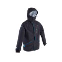 Veste de pêche imperméable et respirante 3 couches noire Garbolino 80' Series avec capuche.