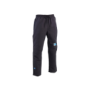 Pantalon d'été ultra-léger en microfibre noir Garbolino 80'S Series pour la pêche au coup.