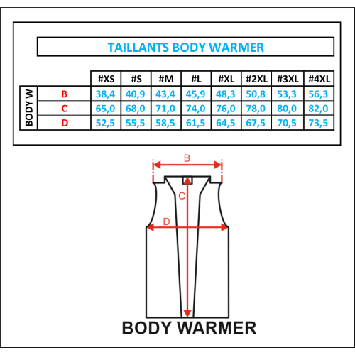 Body Warmer Garbolino 80'