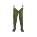 Cuissardes en néoprène 4.5mm et bottes en caoutchouc Garbolino Hydratek Neo Addiction pour la pêche.