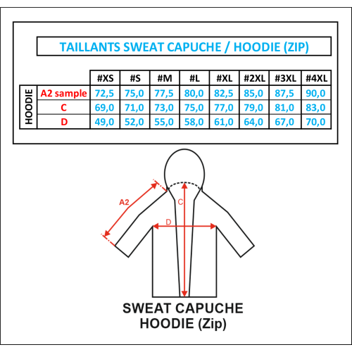 Hoodie Full Zip Squadra Garbolino