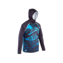 T-Shirt Respirant Garbolino Manches Longues A Capuche - Uv Protect - 80'S Series