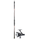 Ensemble Canne SRT Fish Instinct Mystery Telepike 350-4 (80/150G) + Moulinet Meka EFI 501RD