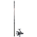 Ensemble Canne SRT Fish Instinct Victory Telebaits 330-4 (10/30G) + Moulinet Meka EFI 201 RD