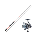 Ensemble canne spinning grande longueur carbone SRT Proceed 2m70 10-40g et moulinet Spencer EFI 4002 FD.